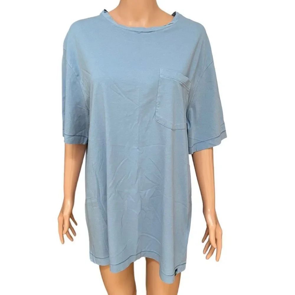 Scotch & Soda Amsterdam men’s 100% organic cotton blue T-shirt size XXL NWOT
